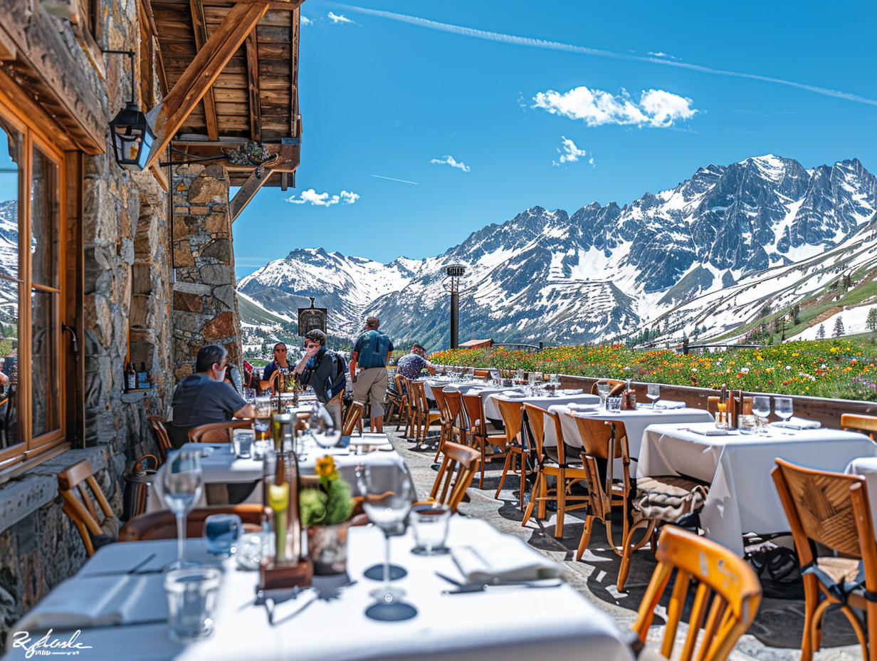 restaurant tignes